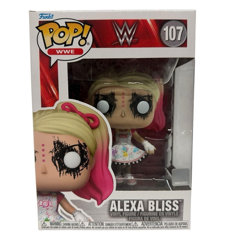 Funko Pop WWE 107 Alexa Bliss Vinyl Figure 61464 Vaulted Wrestling Toy
